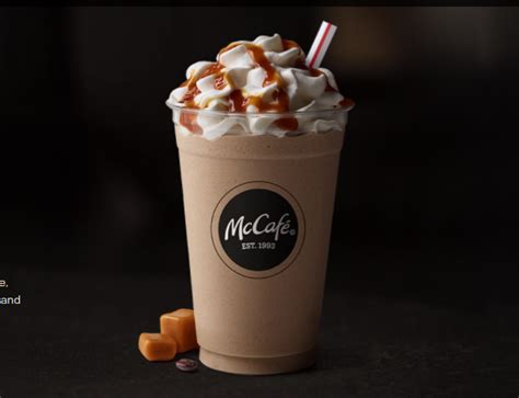 caramel frappuccino mcdonald's